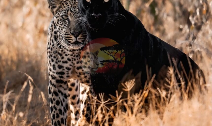 ✨ The Black Leopard of Laikipia 🐆🖤